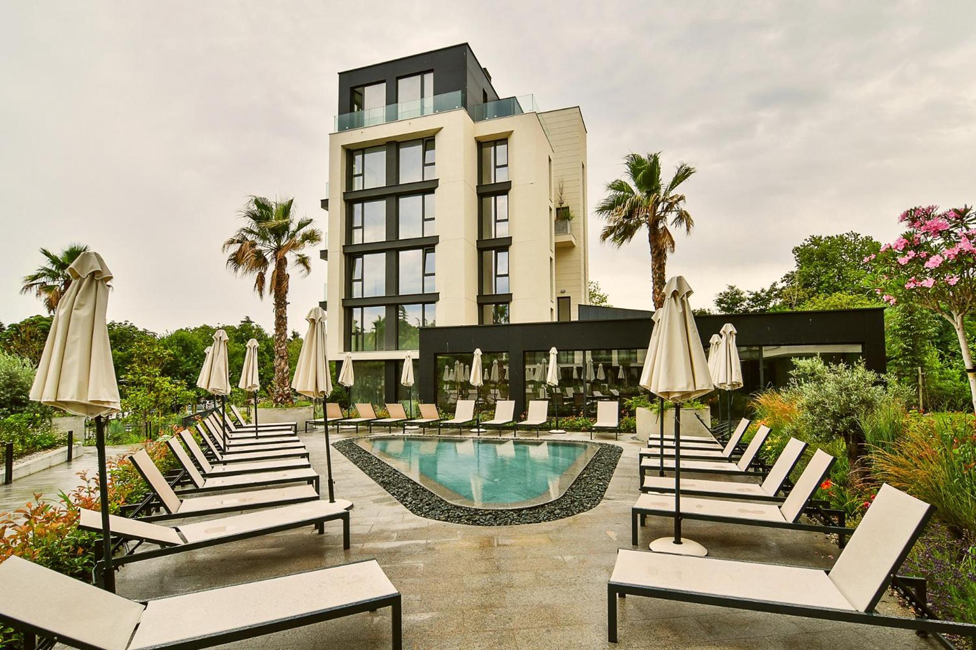 Sea Flats With Parking And Pool In Azur Residence Saints Constantine and Helena Ngoại thất bức ảnh