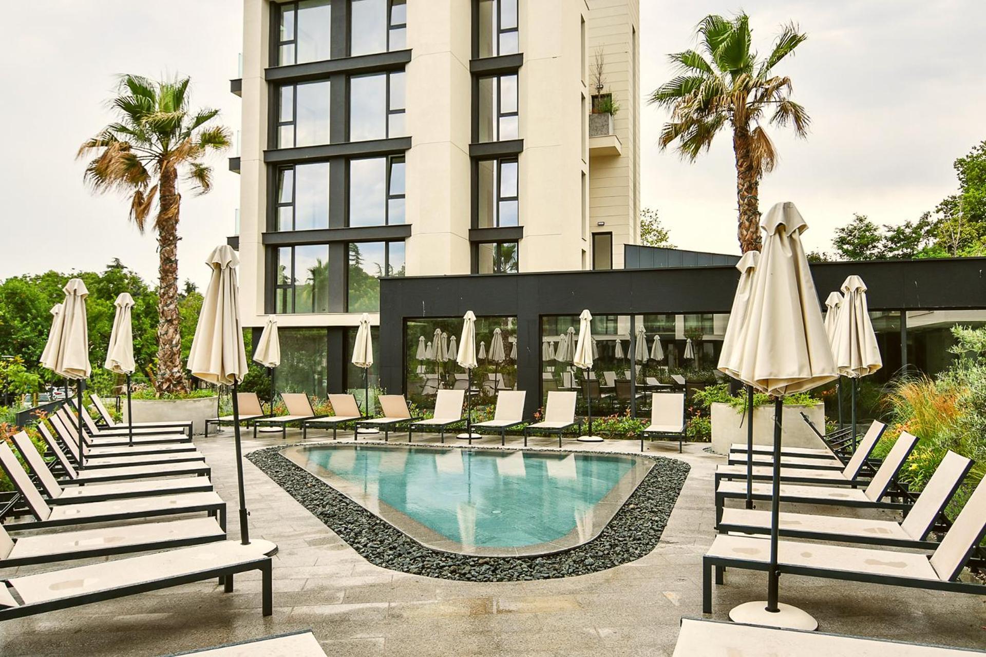 Sea Flats With Parking And Pool In Azur Residence Saints Constantine and Helena Ngoại thất bức ảnh